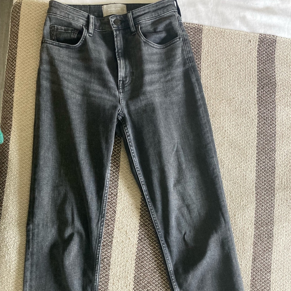 Everlane High Rise Straight Jean
